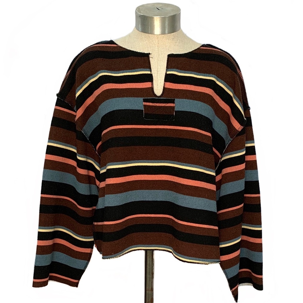 •SOLD•URBAN OUTFITTERS Jax Inside Out Sweater - Picture 2 of 6